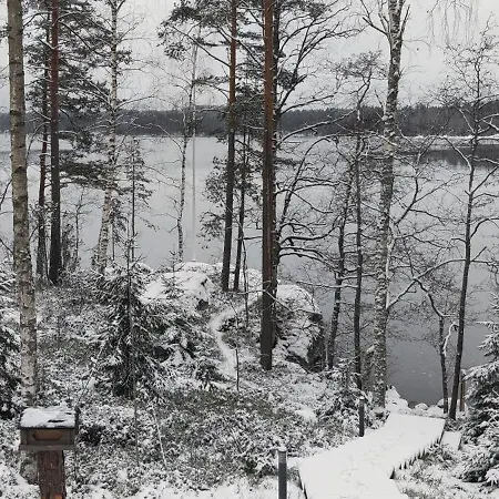 Lakeside With Hole In The Ice *